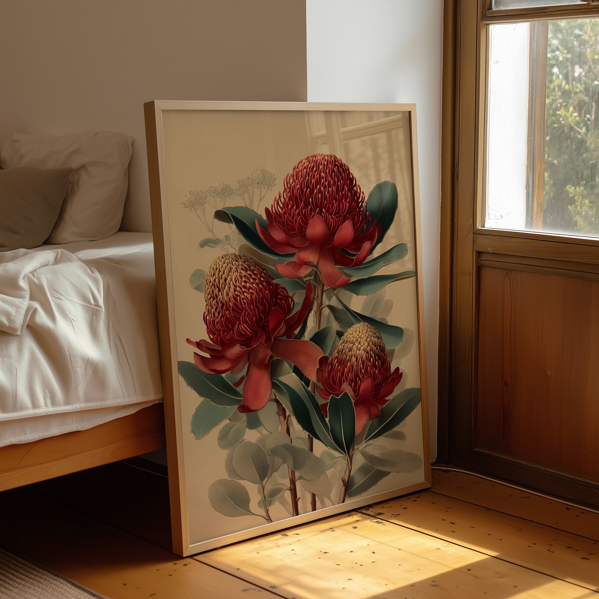 Crimson Waratahs in Bloom