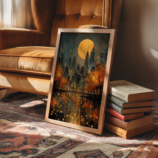 Golden Moon Over Ember City