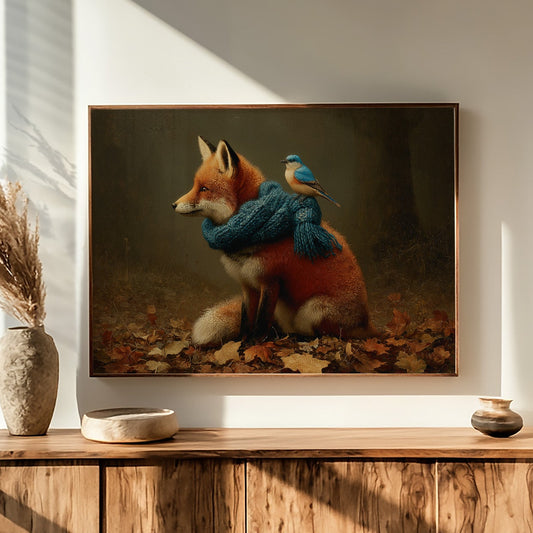 Autumn Companions in Quiet Woods