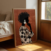 Silhouette in Burnt Sienna