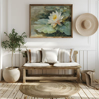Stillness on the Lily Pond