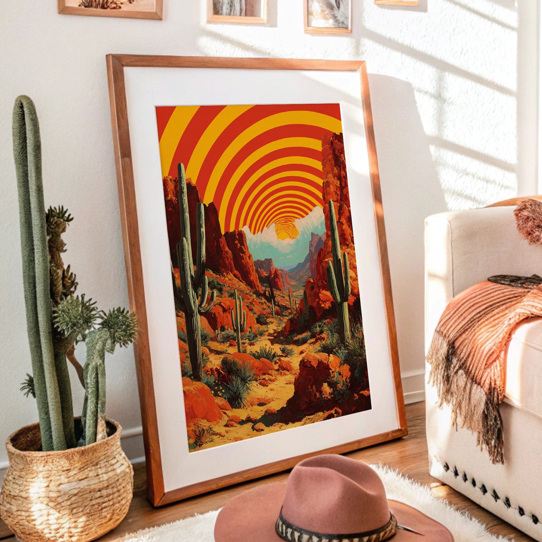 Sun Tunnel Over Red Canyon