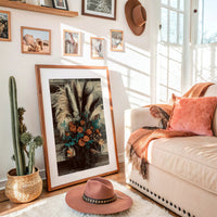 Burnt Orange Beneath the Plumes