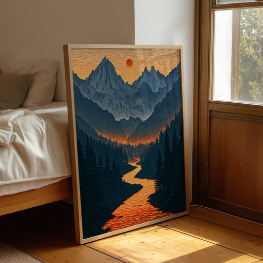 A Valley Lit From Within