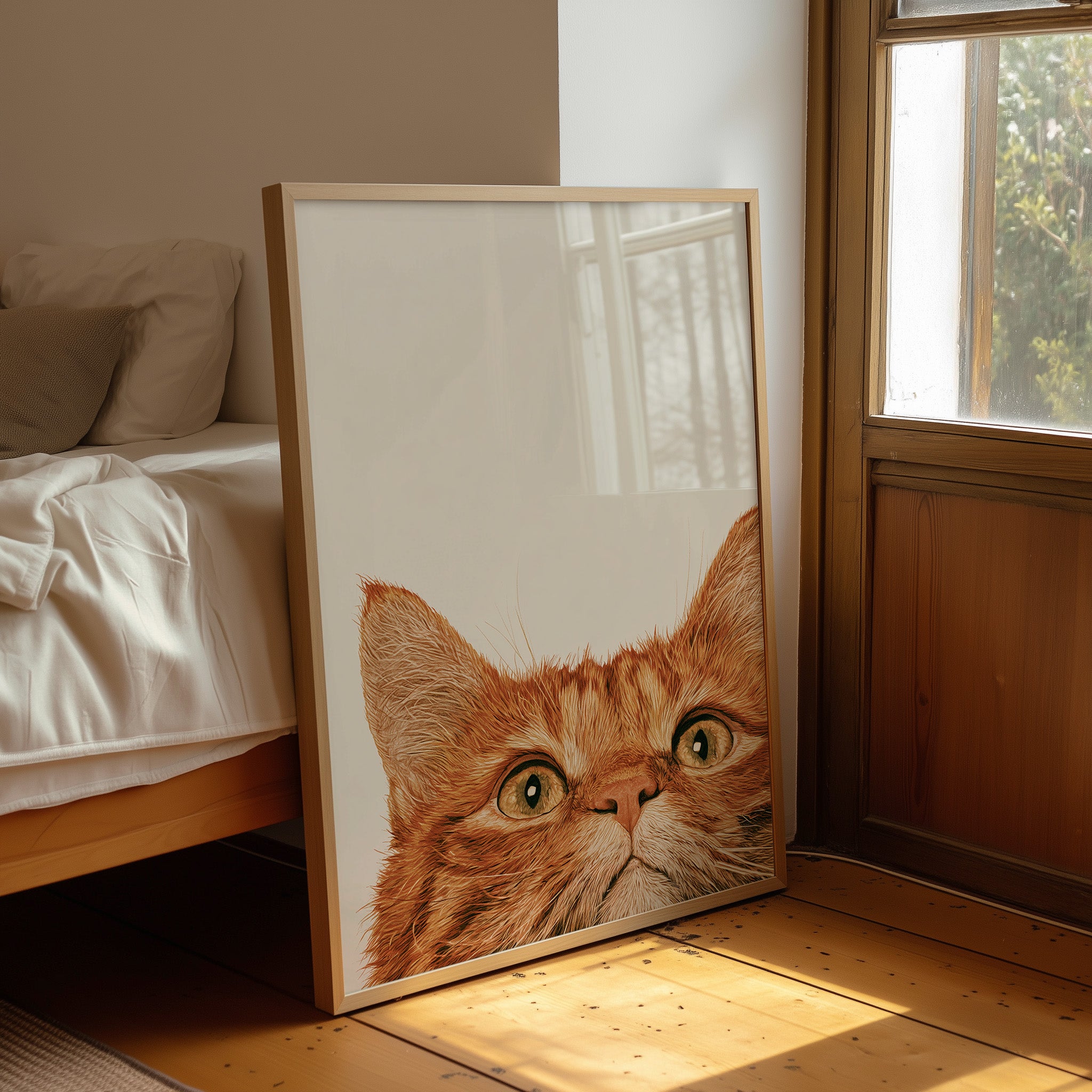 Orange Cat, Full Attention