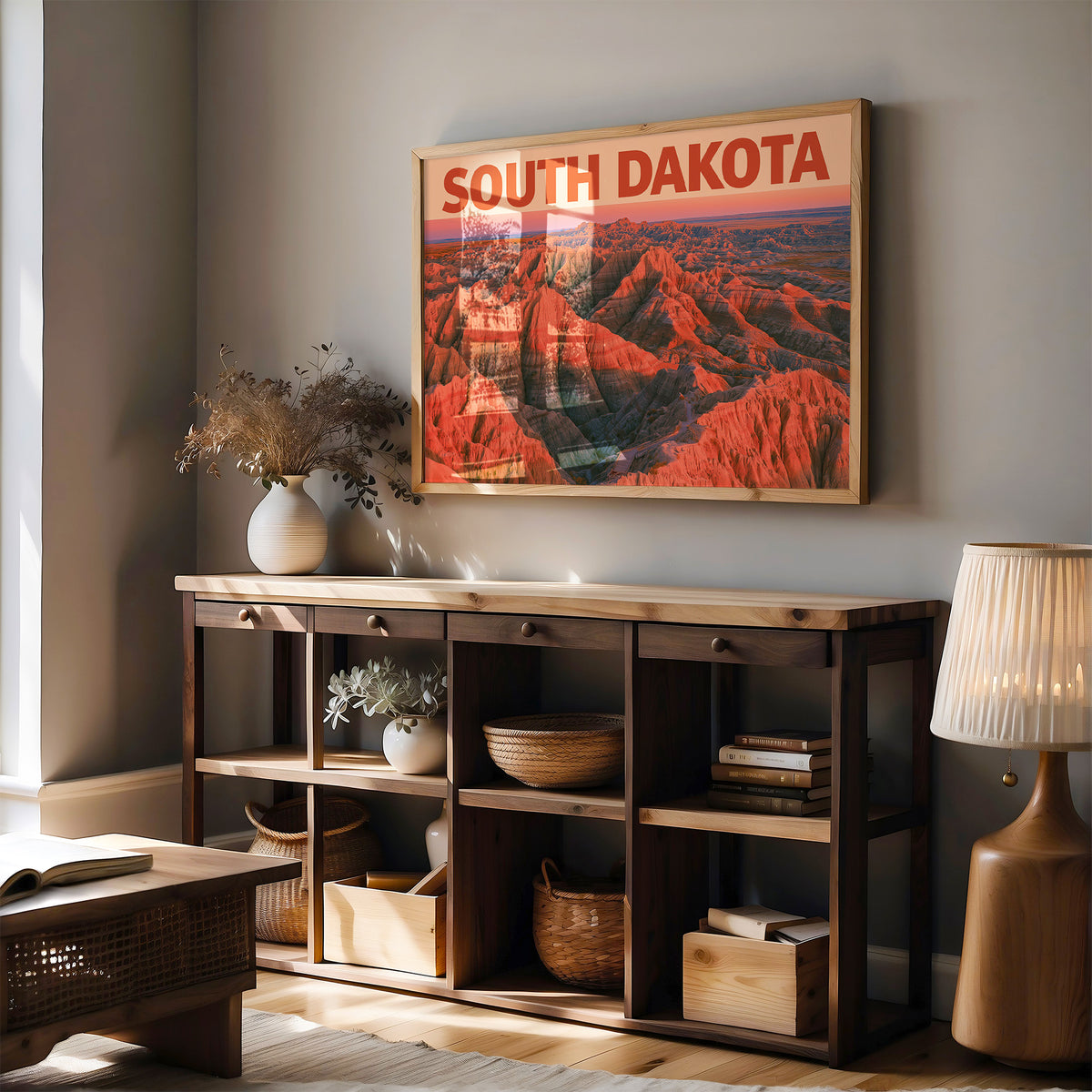 South Dakota Badlands Blaze