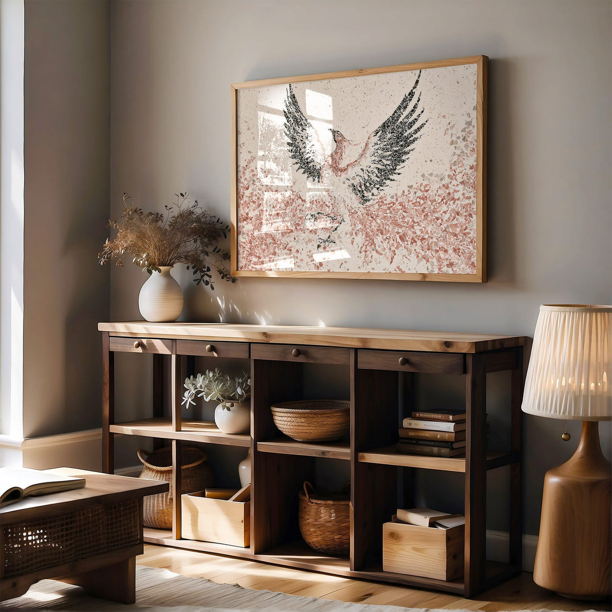 Terrazzo Eagle Takes Flight