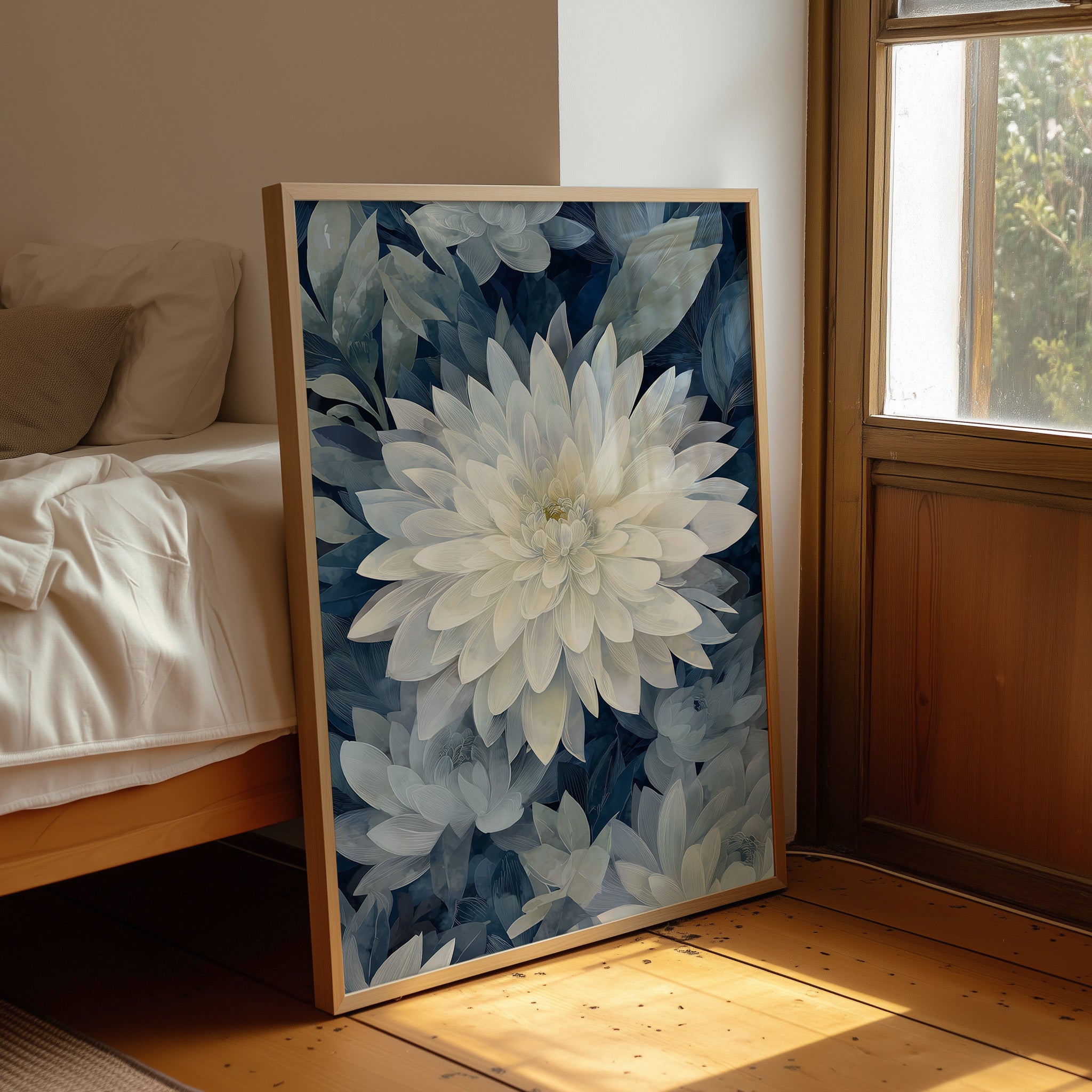 White Dahlia, Midnight Garden