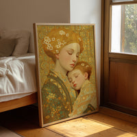 Gold and Quiet, She Holds Her