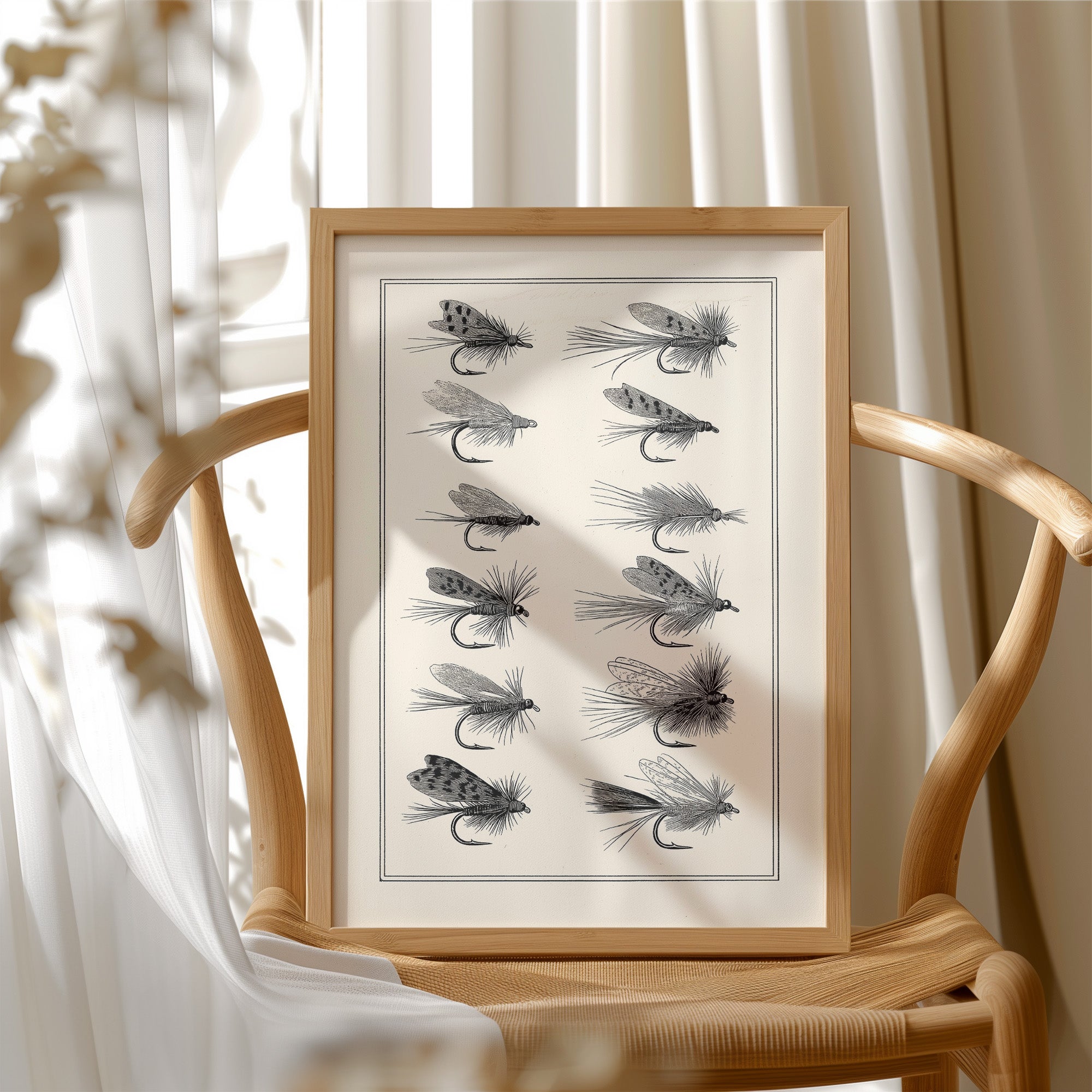Twelve Flies, Waiting on the Water