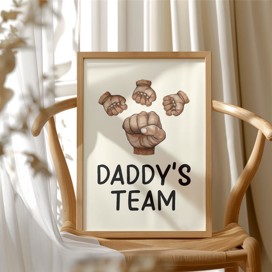 Daddy's Team, Three Kids Whole