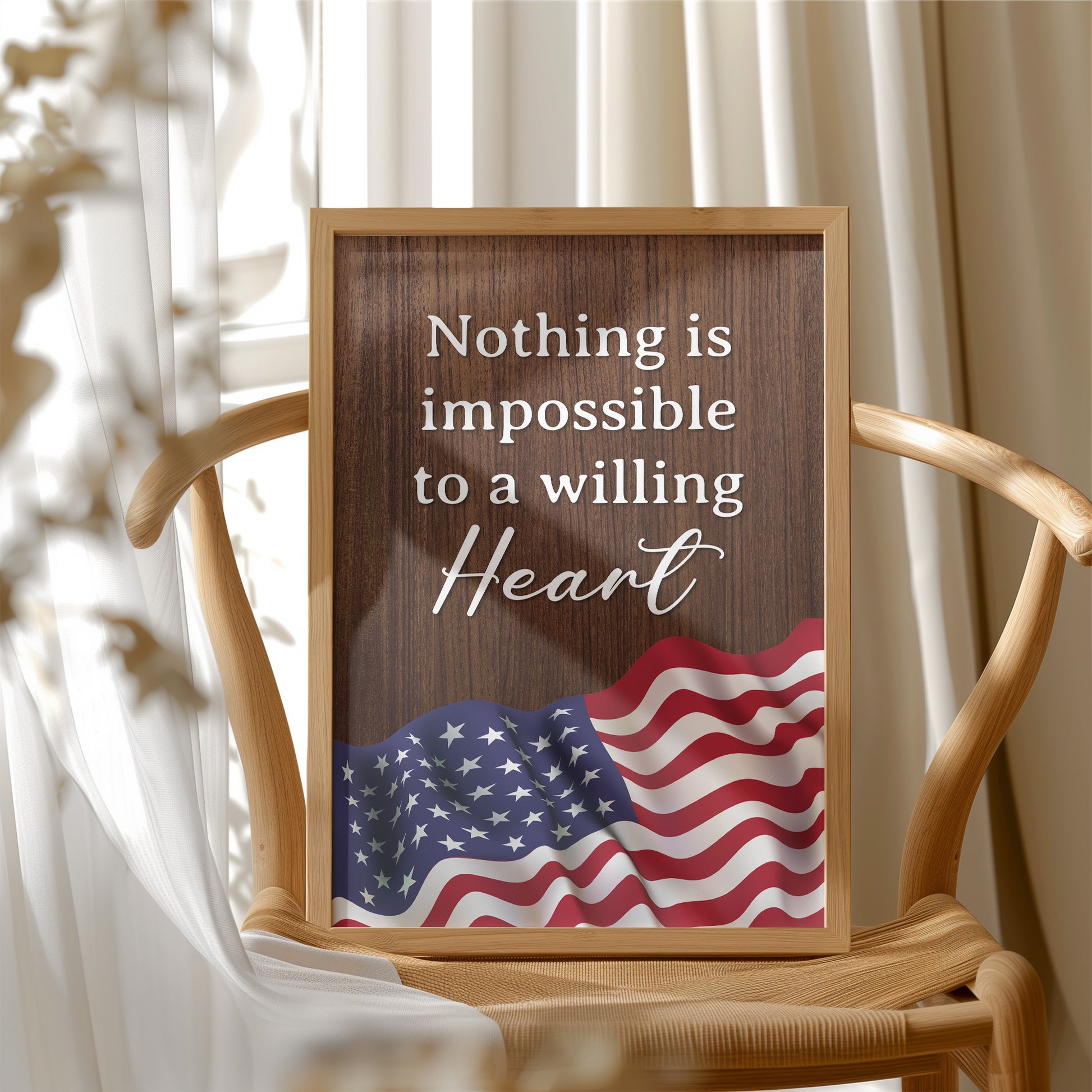 Nothing Is Impossible to a Willing Heart