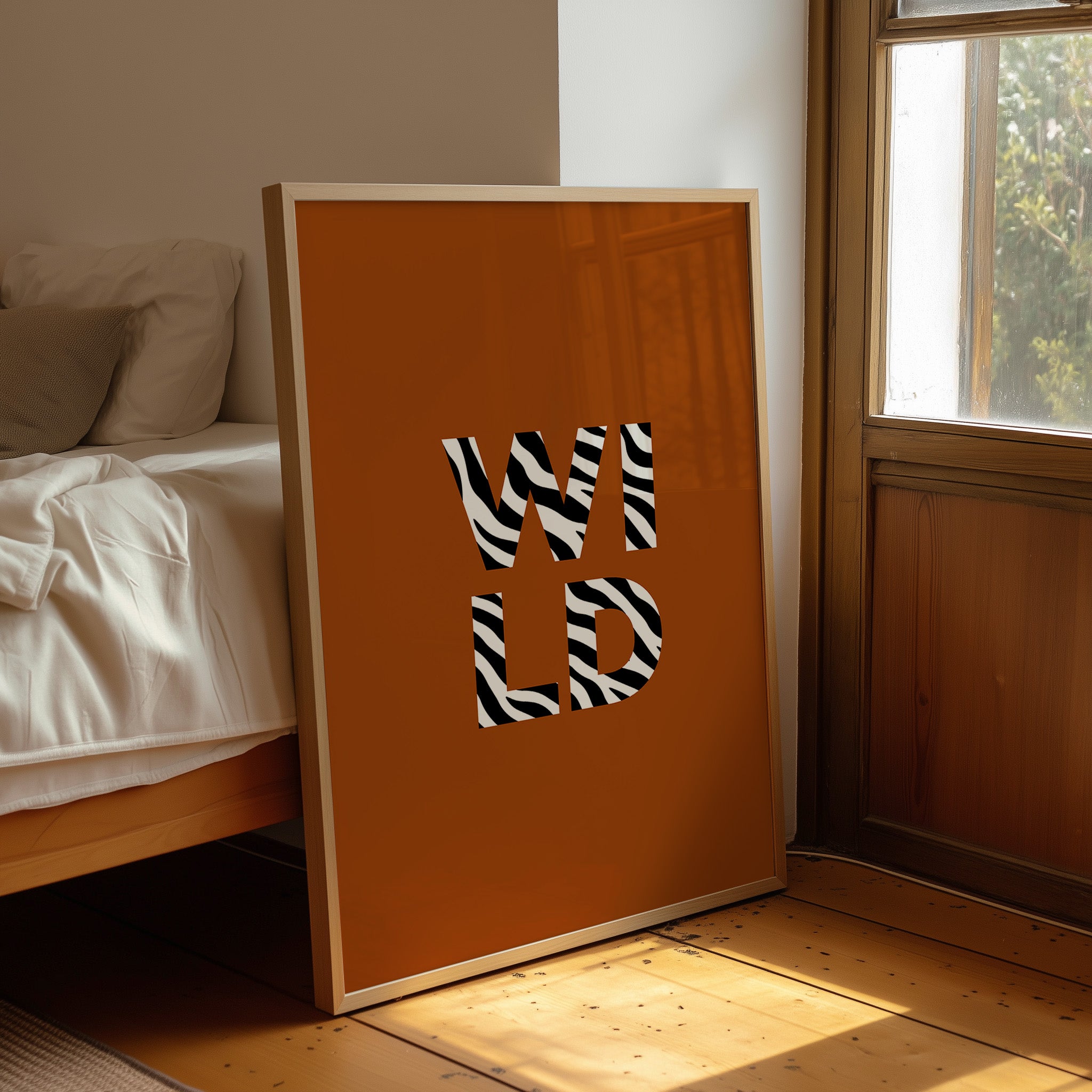 Zebra Stripes Spell It Out