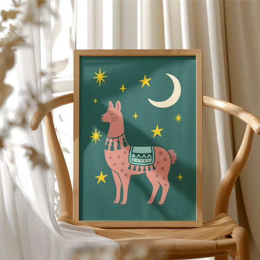 A Llama Who Keeps Good Company