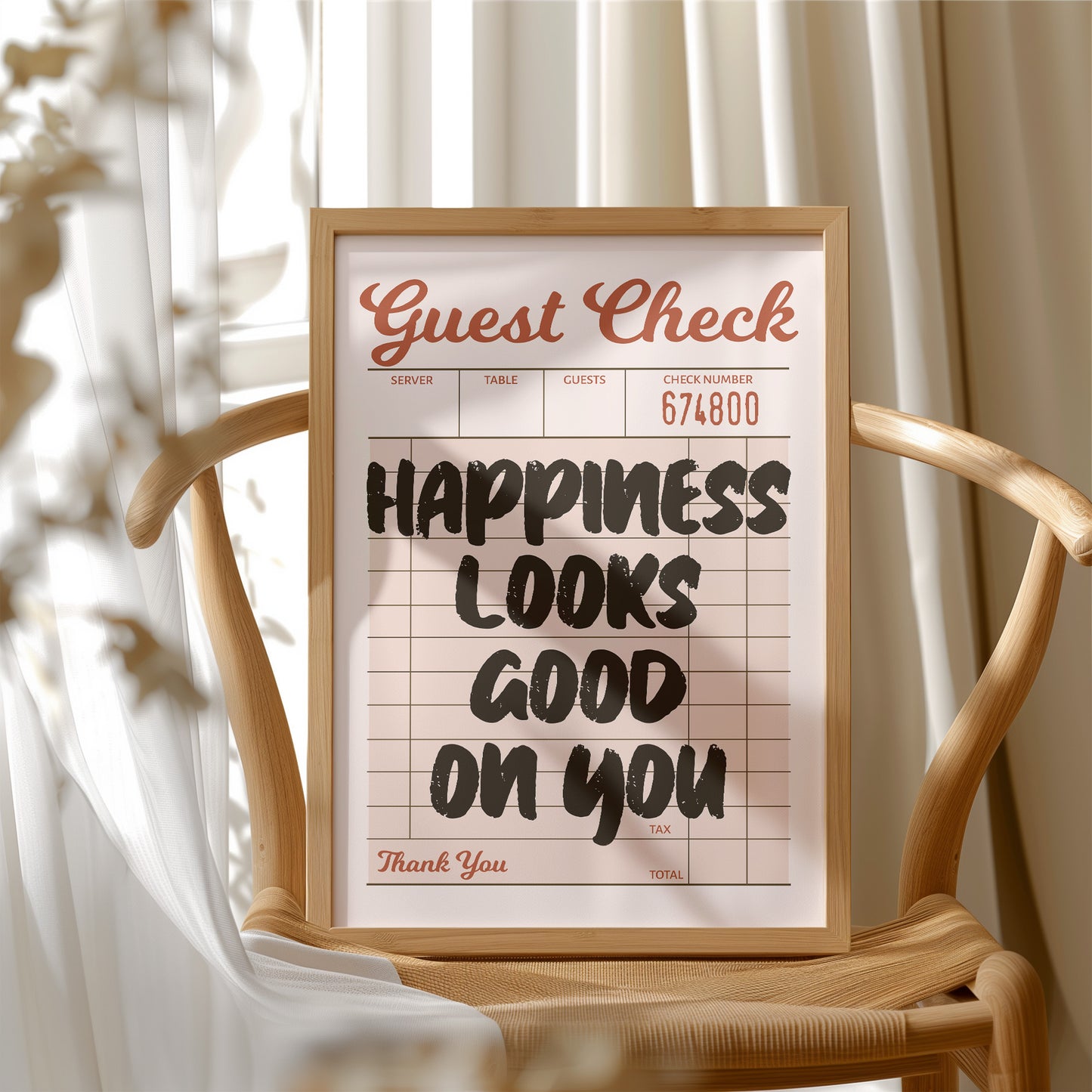 Order Up: One Happiness, No Substitutions