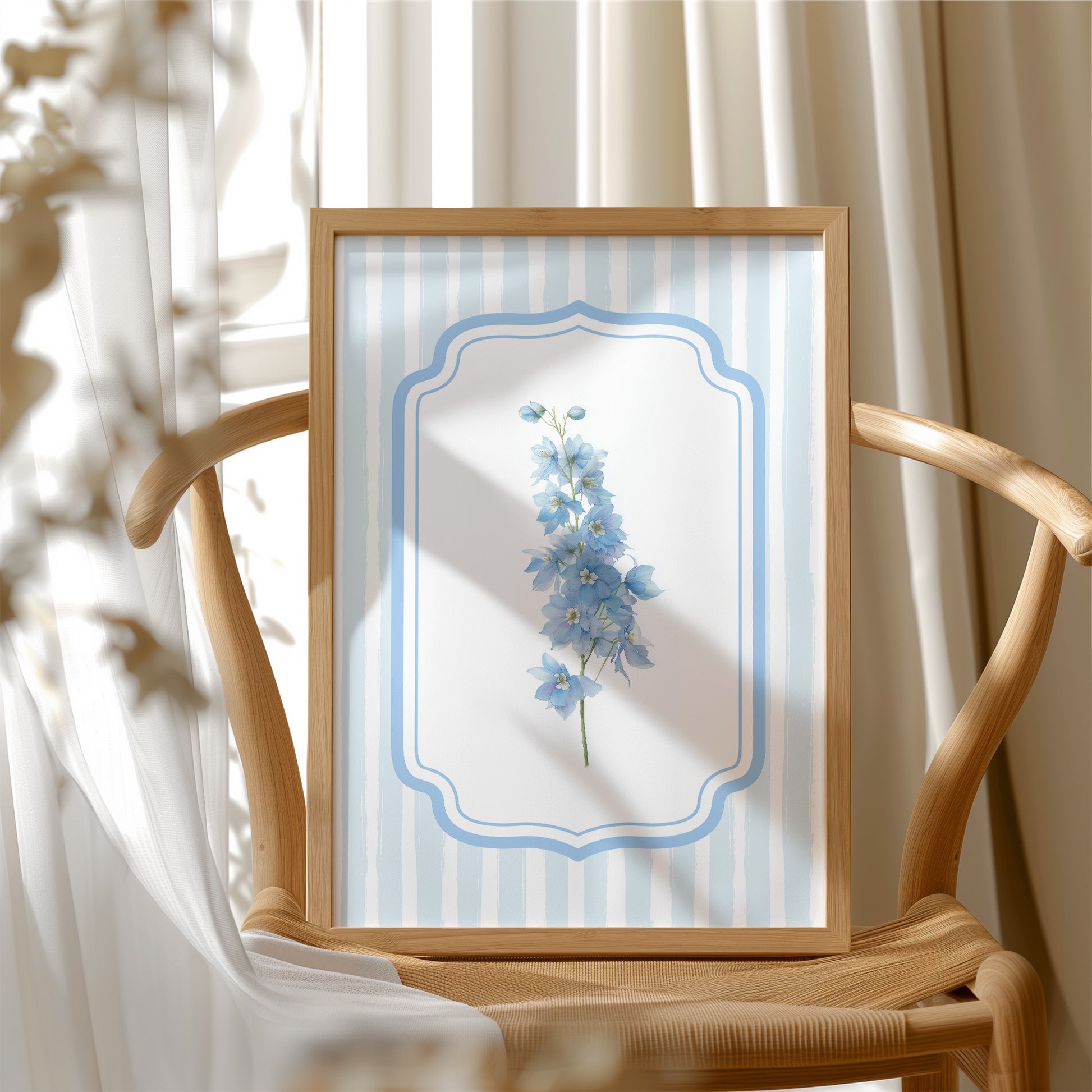 Something Blue and Reaching Up