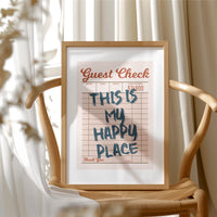 Check, Please — I'm Staying