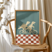 Two Rexes, One Bicycle