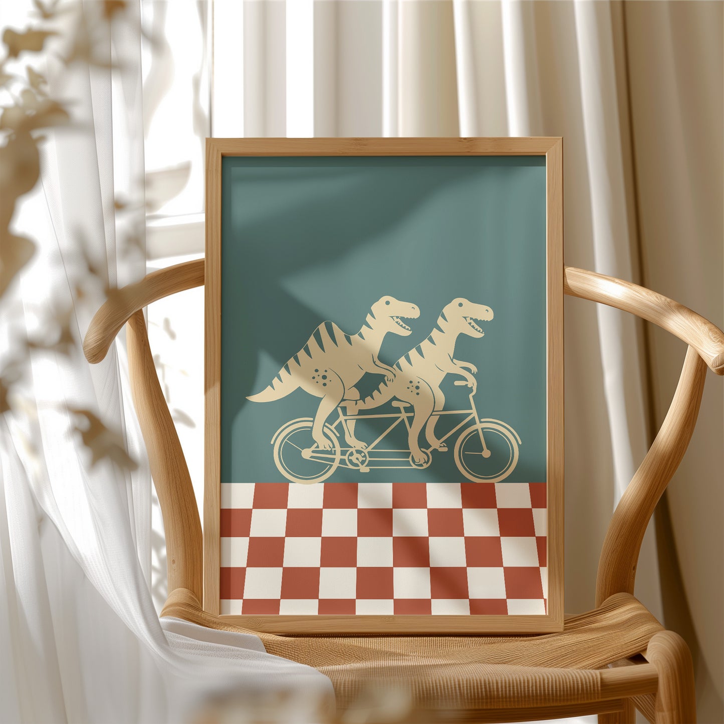 Two Rexes, One Bicycle