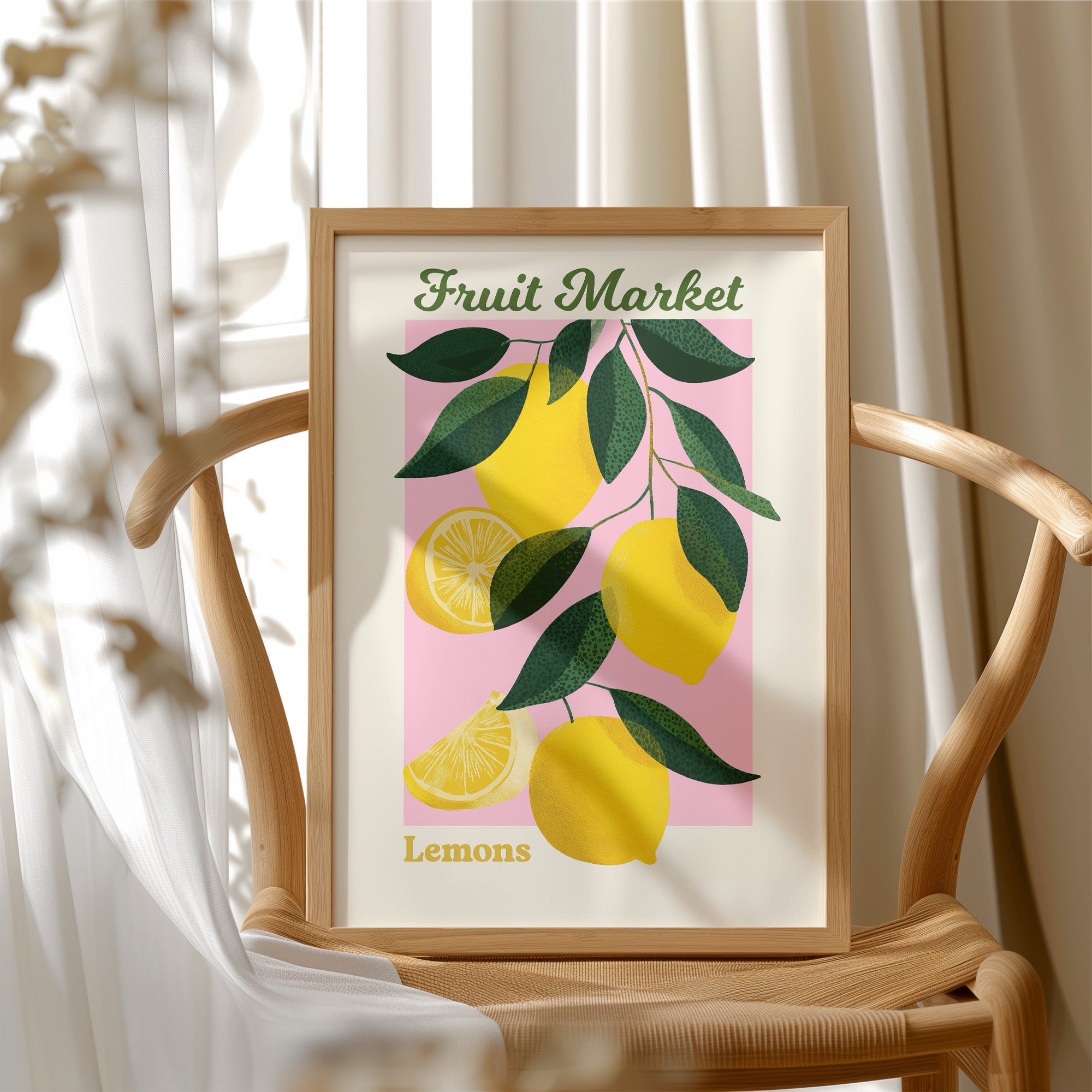 Fruit Market Lemons