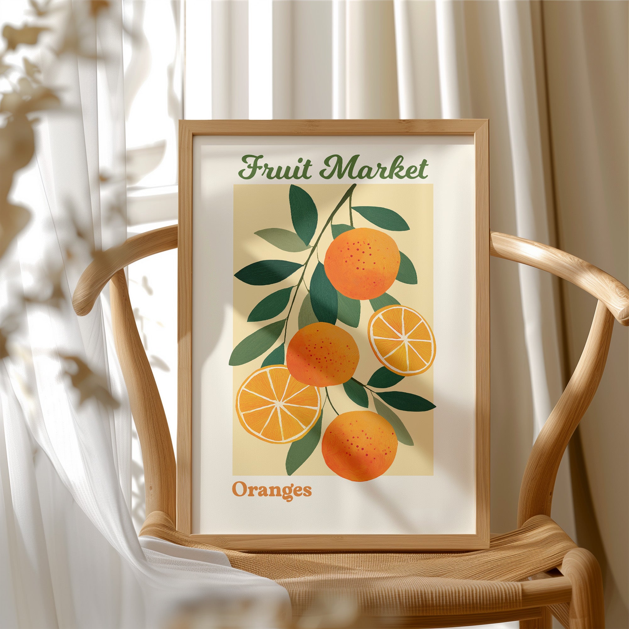 Fruit Market Oranges