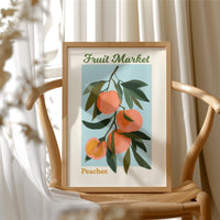 Fruit Market Peaches
