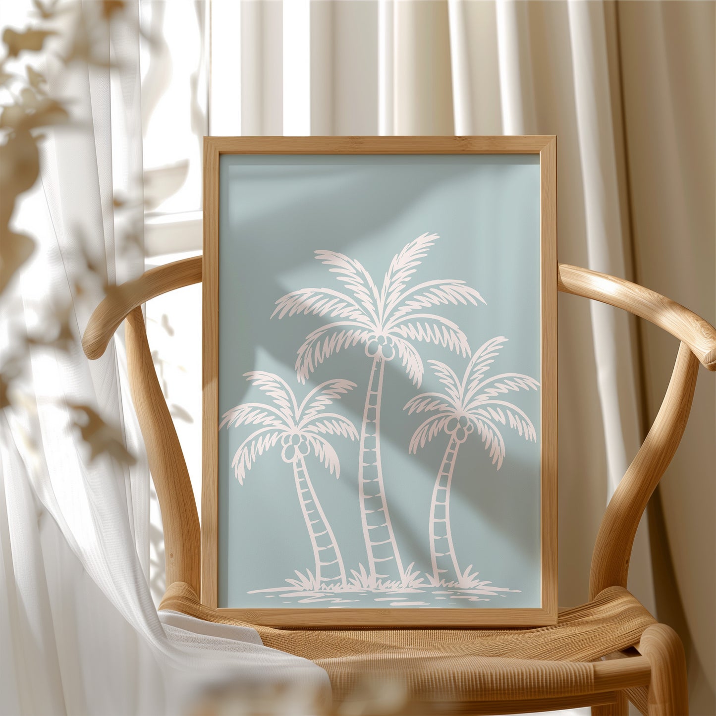 Palms Lean Toward the Light