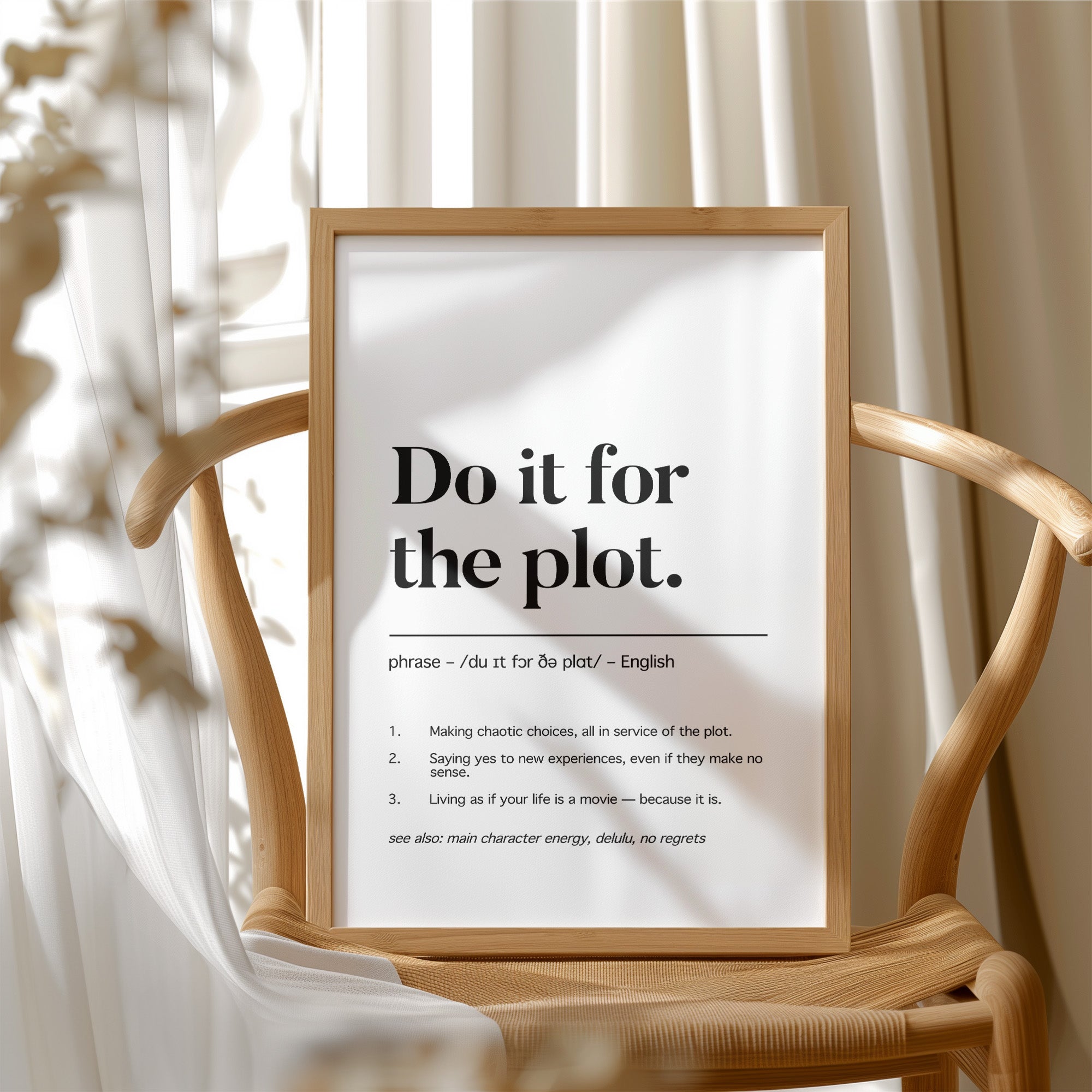 Do It For The Plot