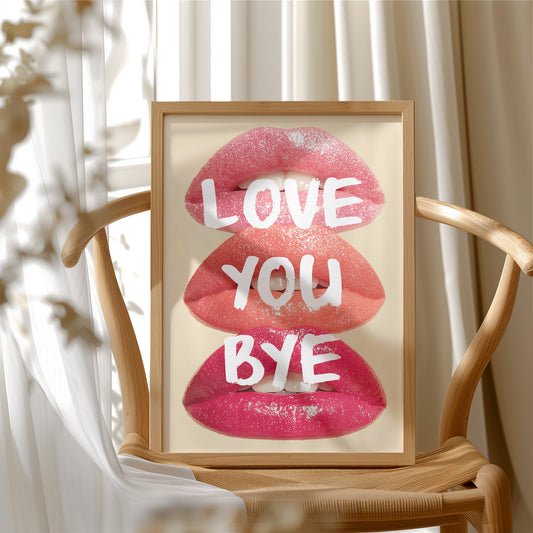 Love You Bye, In Glitter