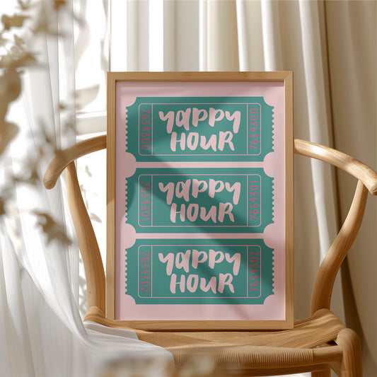 Yappy Hour, Teal Edition