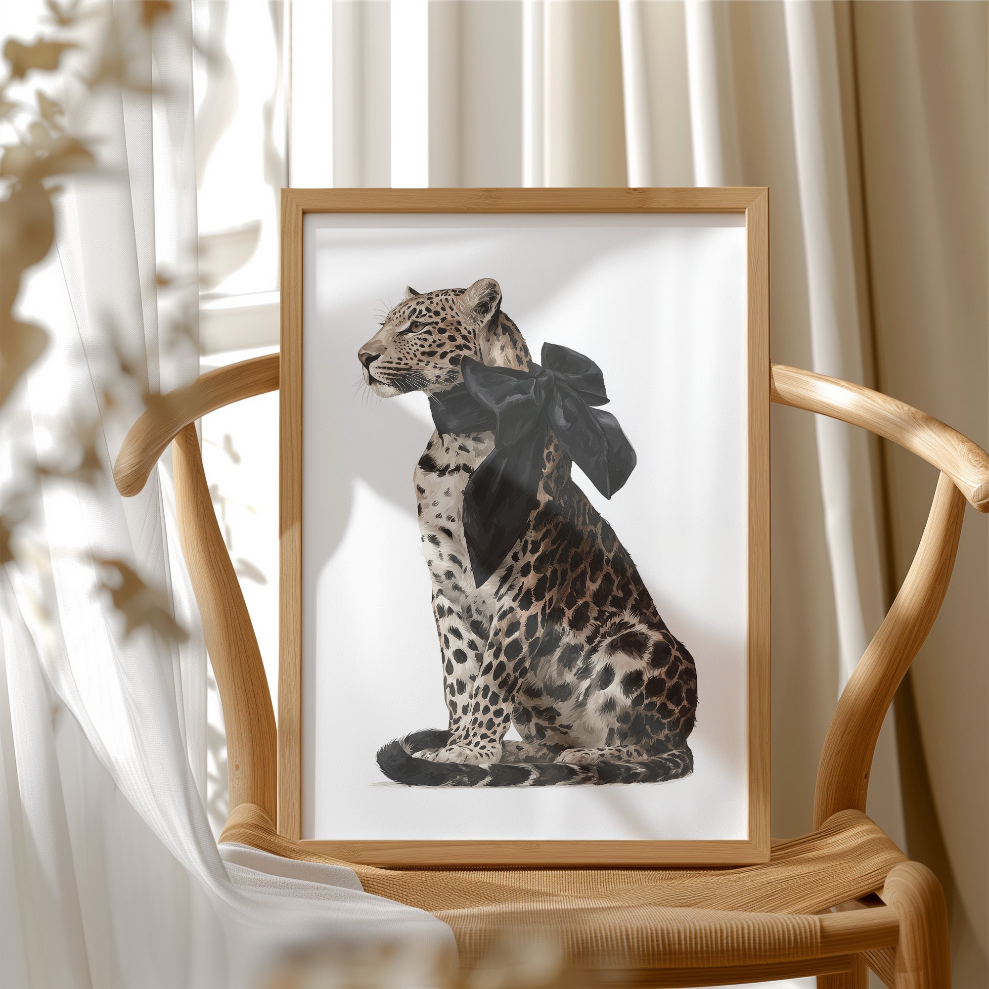Leopard in Her Sunday Bow