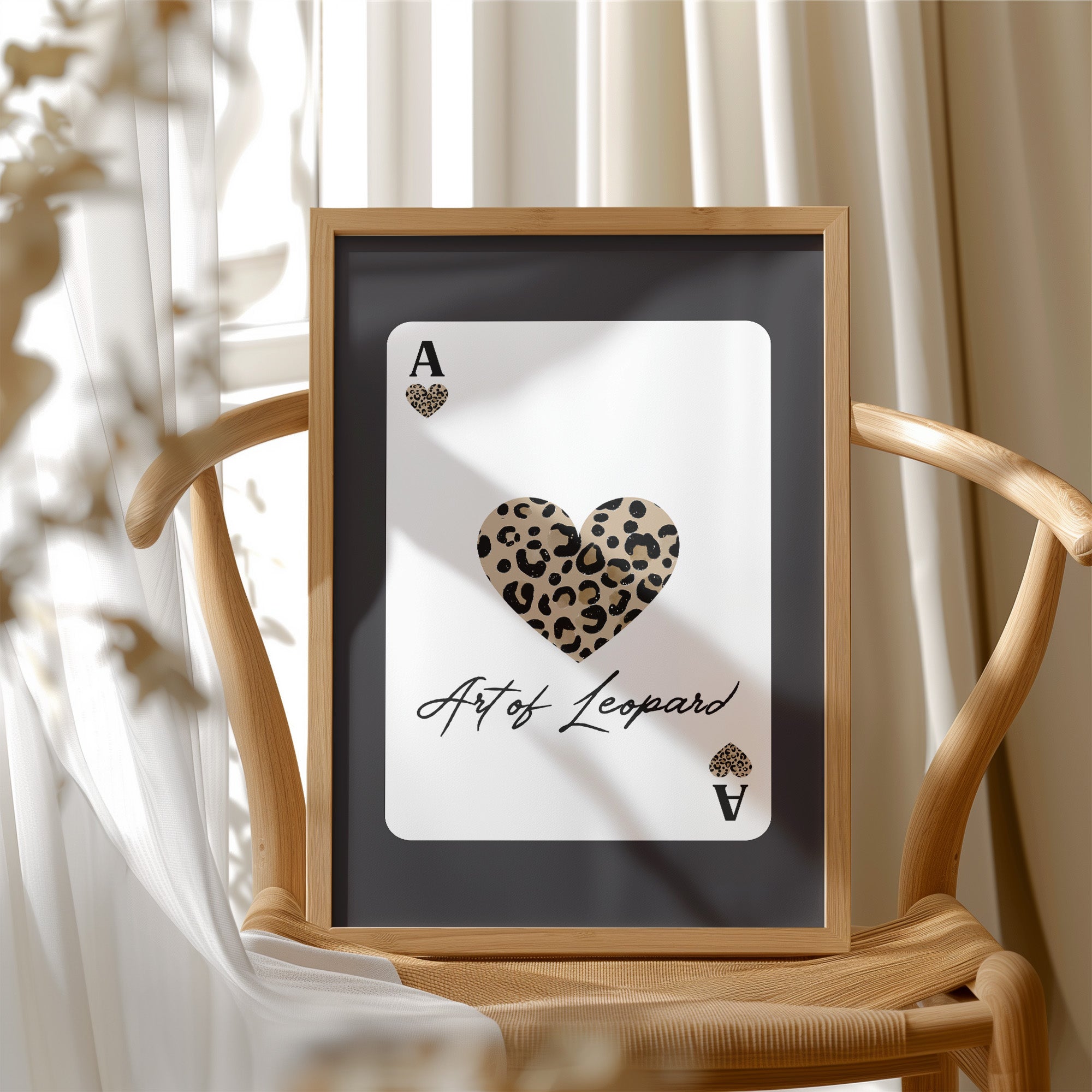 Ace of Hearts, Art of Leopard