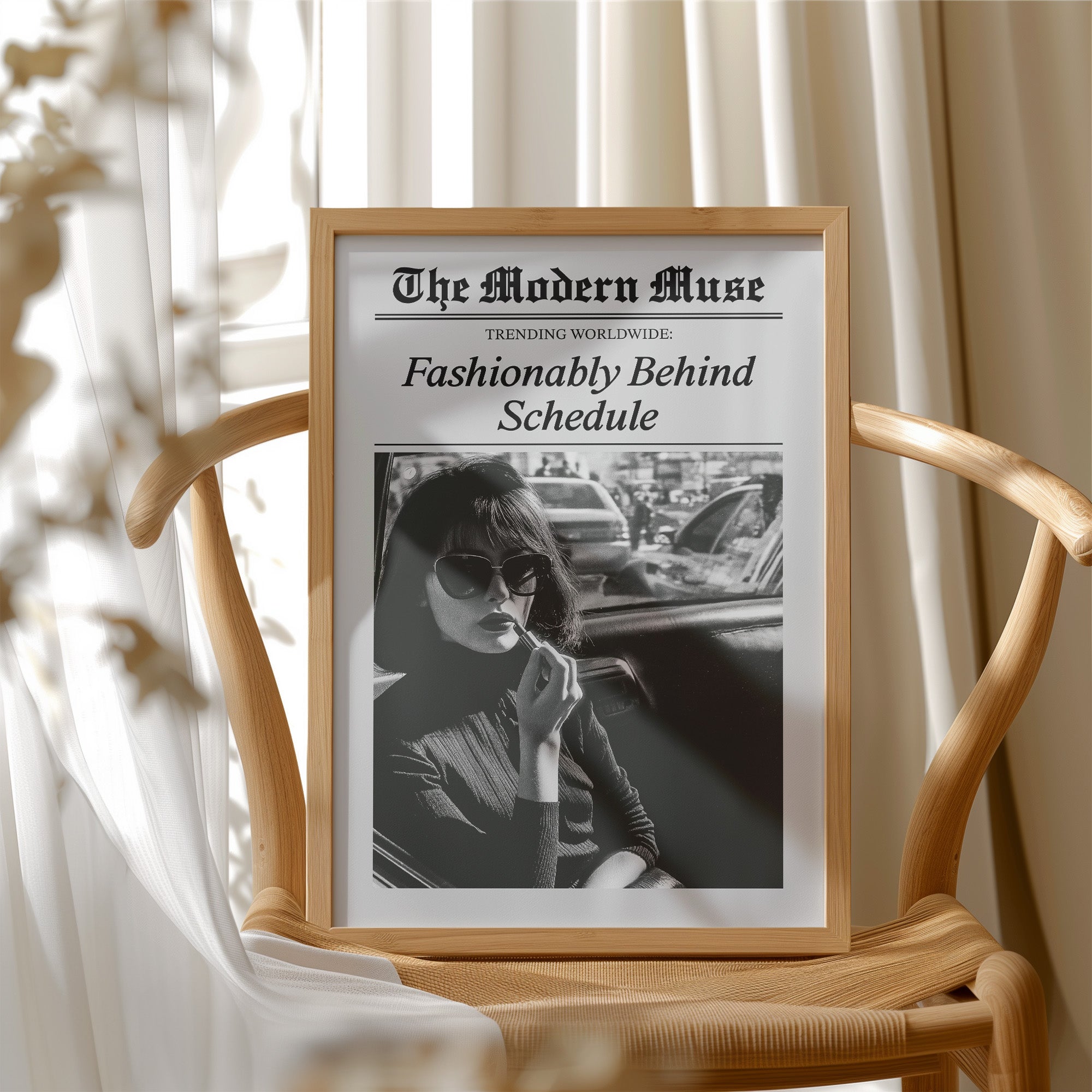 Fashionably Behind Schedule