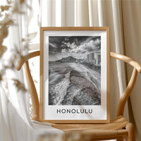 Diamond Head, Waikiki Waves