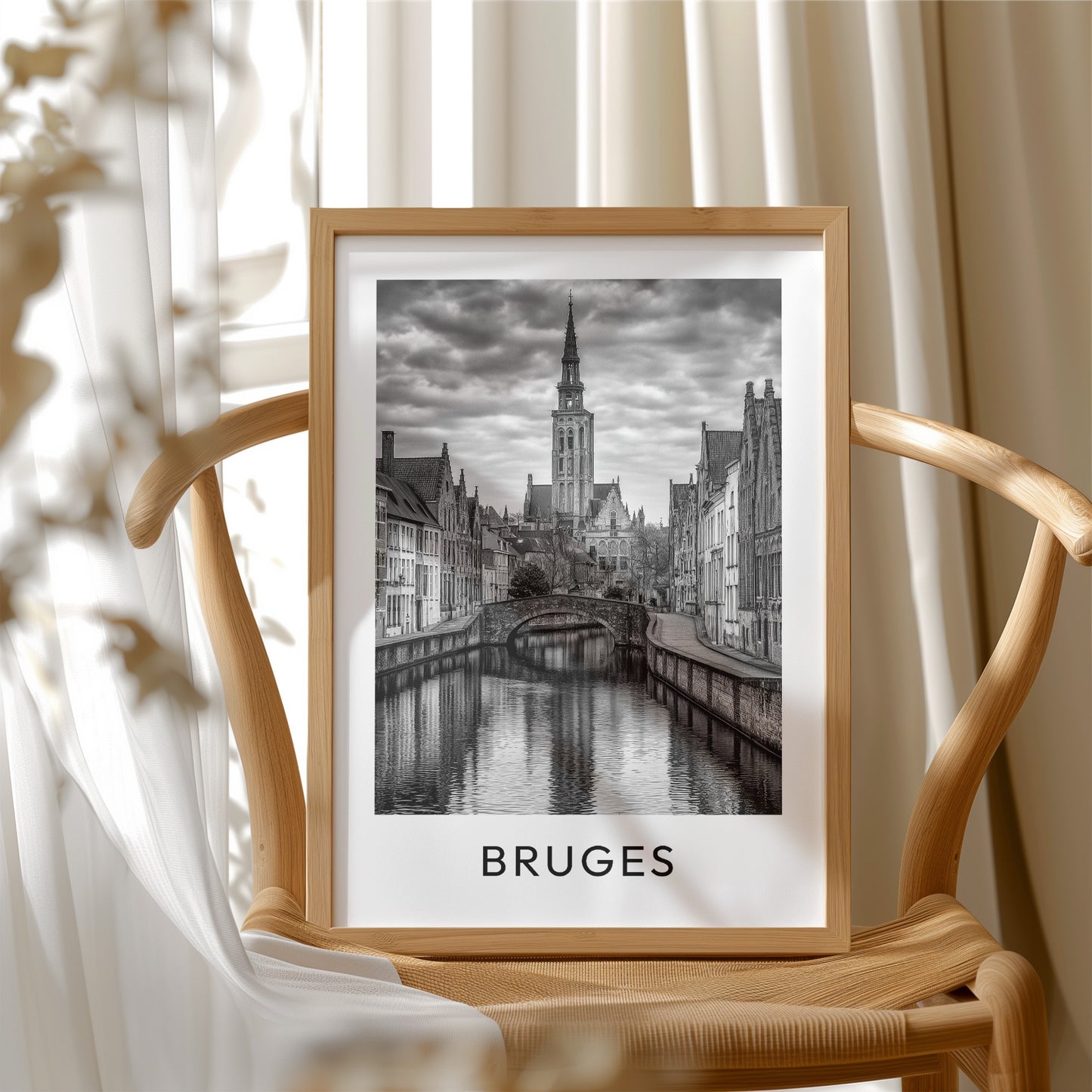 Bruges, Bridge and Spire