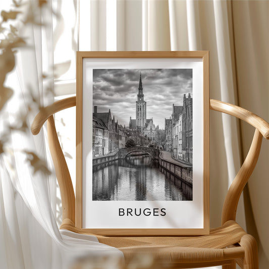 Bruges, Bridge and Spire