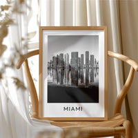 Skyline Dissolving Into Ink