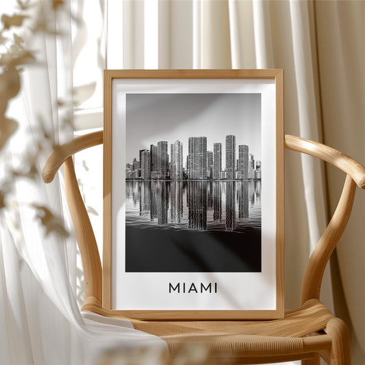 Skyline Dissolving Into Ink