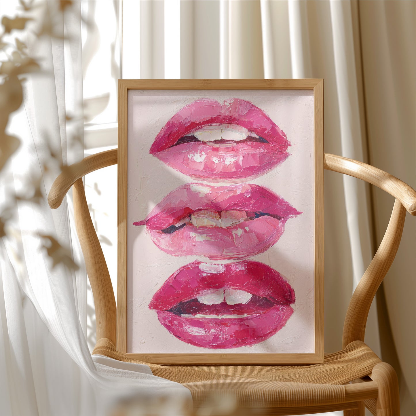 Painted Pout, Impasto Kiss