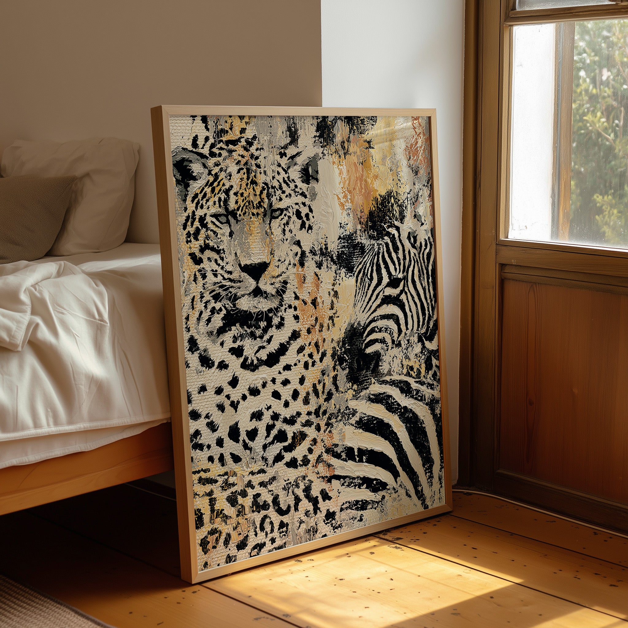 Leopard Meets Zebra Stripe