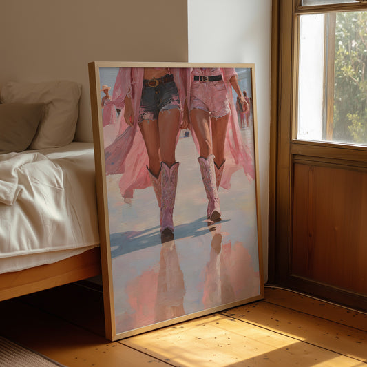 Pink Boots, Painted Horizon