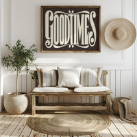 Good Times Vintage Typography