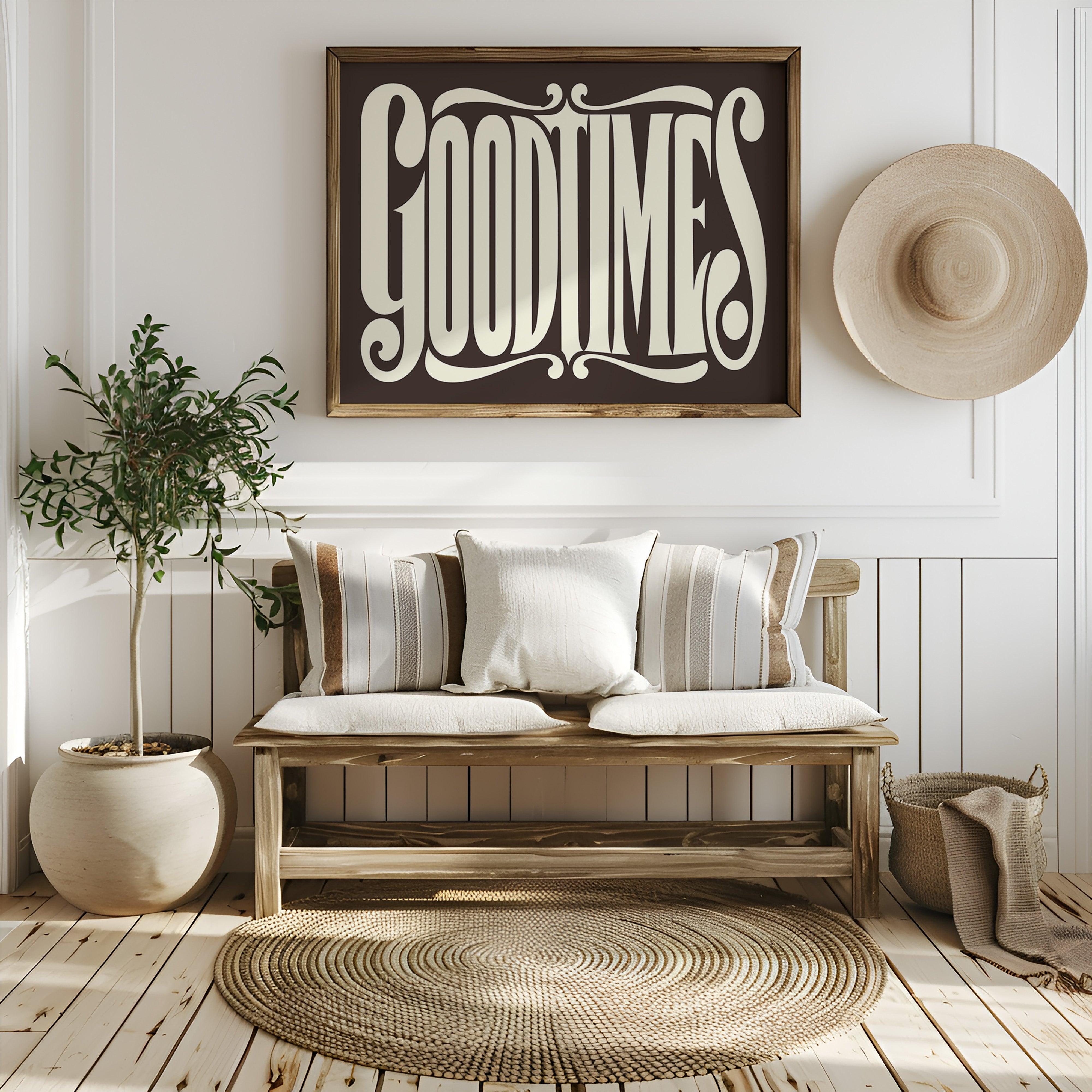 Good Times Vintage Typography