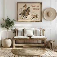 Cowgirl Wrangling Words of Thanks