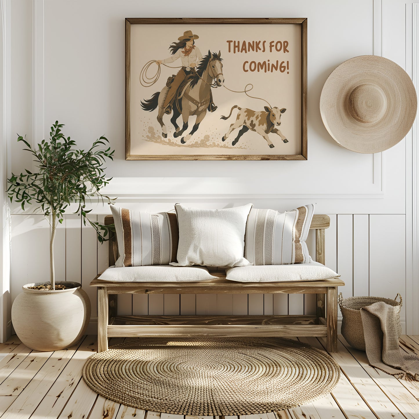 Cowgirl Wrangling Words of Thanks