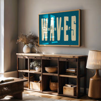 Waves Surf Bold Typography