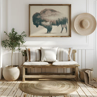 Bison Holds a Forest