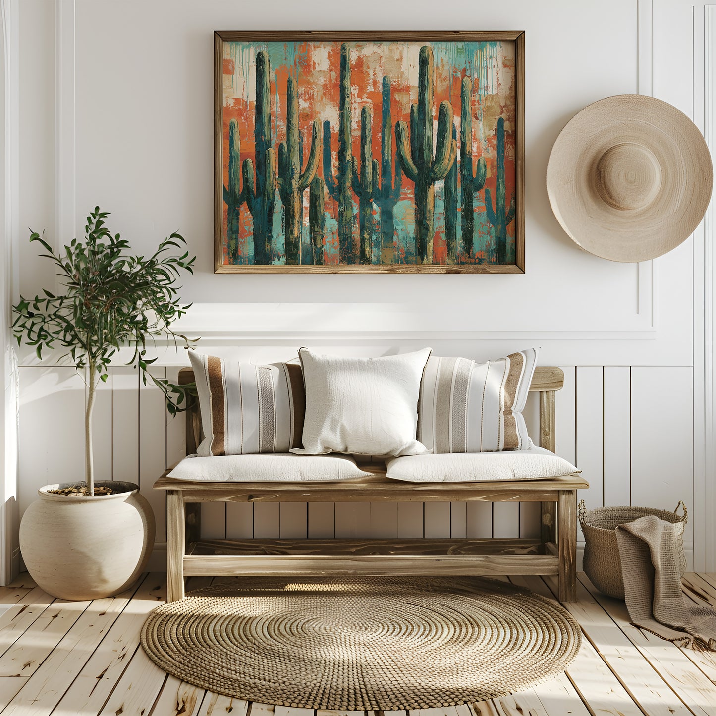 Saguaro Grove Abstraction