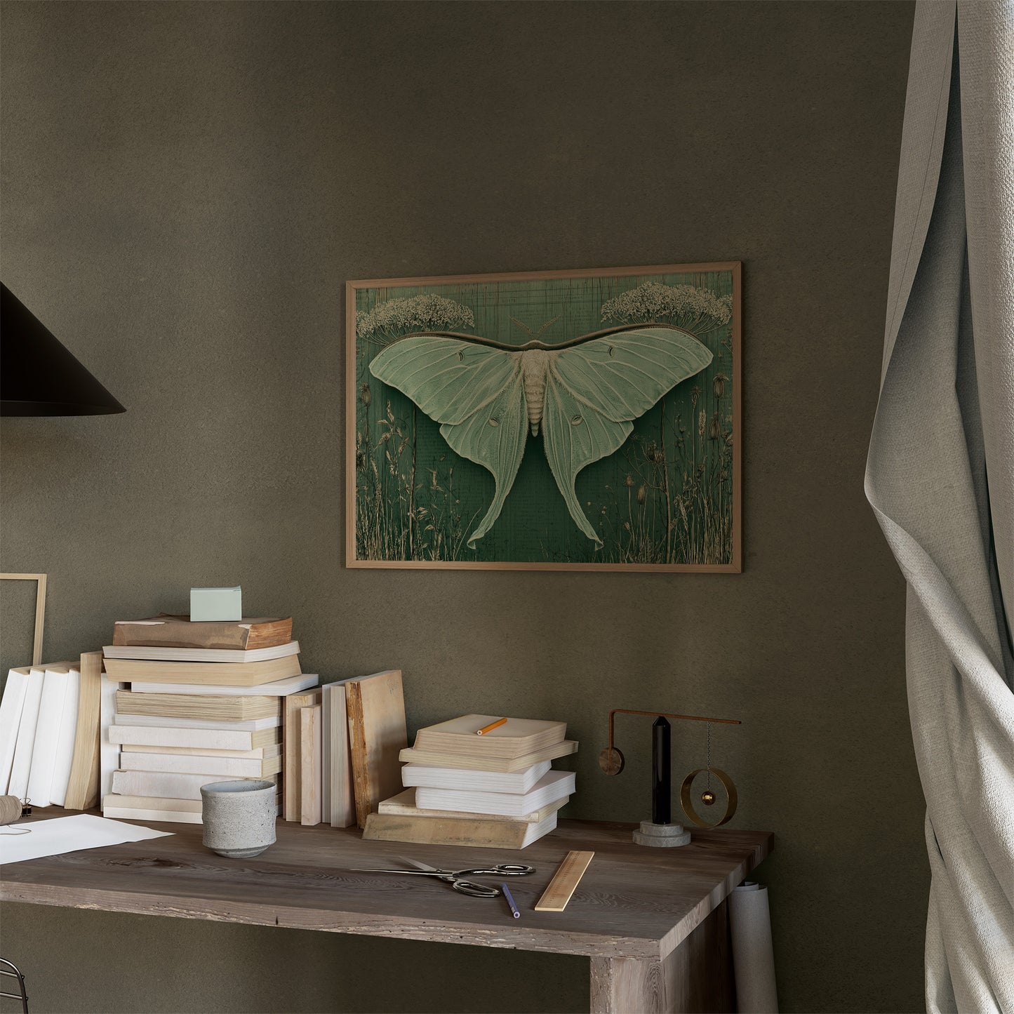 Luna Moth Ephemera