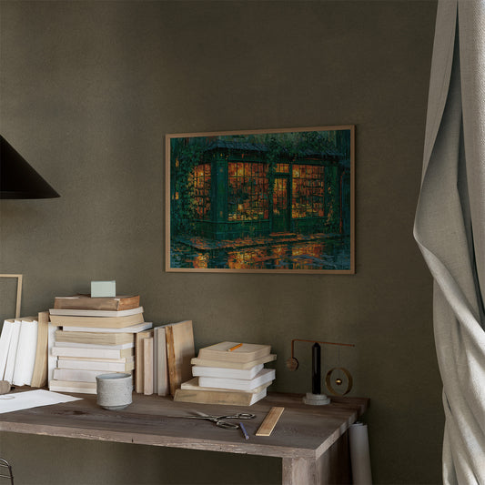 Rainlight on the Reading Room